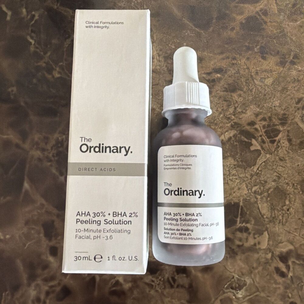 6X The Ordinary AHA 30% + BHA 2% Peeling Solution, Advanced Exfoliating Peel